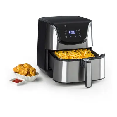 Klarstein AeroVital Deluxe, frytkownica beztłuszczowa, 1700 W, 5,4 l, stal szlachetna