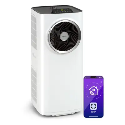 Klarstein Kraftwerk Smart 10K, klimatyzator przenośny 3 w 1, 10 000 BTU, sterowanie za pomocą aplikacji, biały