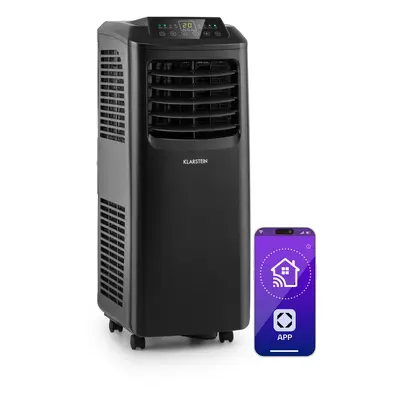 Klarstein Pure Blizzard Smart 9k, klimatyzator przenośny, 9000 BTU/2,6 kW, klasa efektywności energetycznej A, pilot