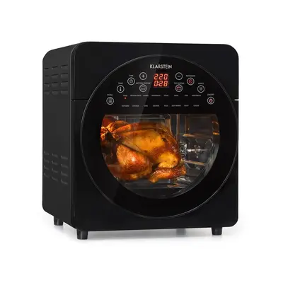 Klarstein AeroVital easy touch, frytkownica beztłuszczowa, 16 programów, 1700 W, 14 l, kolor czarny