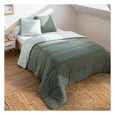 Dwukolorowy koc z mikrofibry 500g/m2