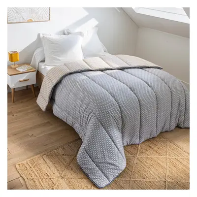 Koc z mikrofibry z graficznym wzorem 400 g/m2