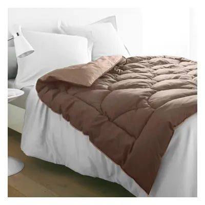 Dwukolorowy, dwustronny koc