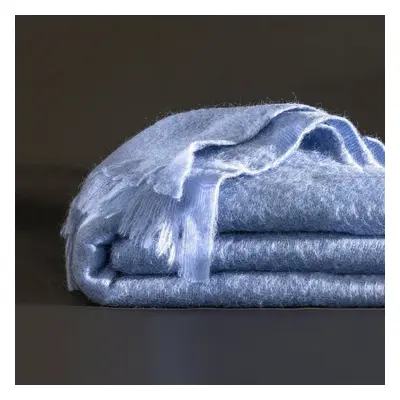 Koc z wełny moherowej Ourson z wełną kozią angorską