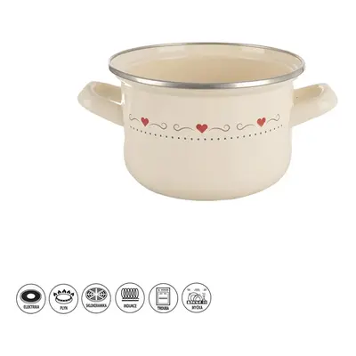 Garnek emaliowany TONČA