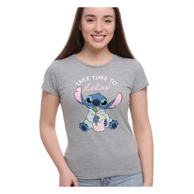 Koszulka z krótkim rękawem Stitch Take time to relax