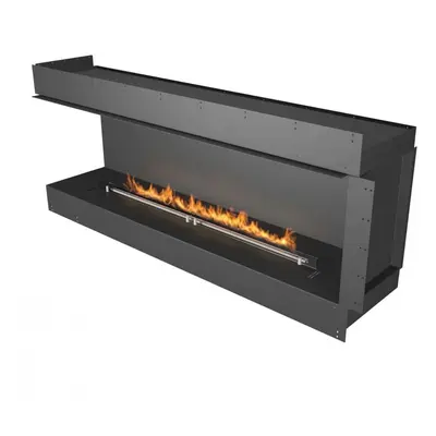 Planika Forma 1800 Lewostronny Naro?ny Wbudowany Biokominek - D?ugo??: 193 cm - Planika Fires - FLA4 - Automatyczny Kominek na B