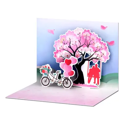 Kartka 3D na rocznicę ślub walentynki