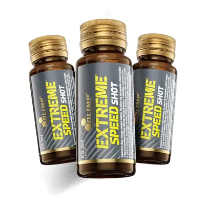 3 x Olimp Extreme Speed® Shot - 25 ml z sokiem Ampułka szklana