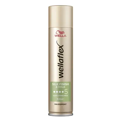 Wellaflex Silk Finish & Hold Lakier do włosów 250ml