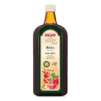 Polska Róża sok z róży 100% 500 ml