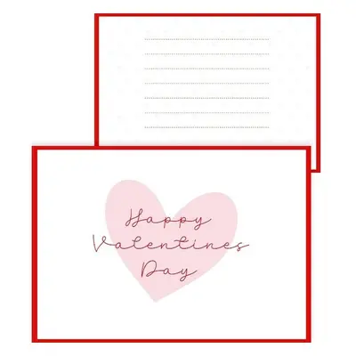 Kartka na życzenia z kopertą dla Walentynki