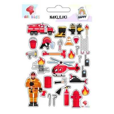 Naklejki dla dzieci Straż pożarna
