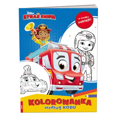 Disney. Straż Ekipa. Kolorowanka według kodu KKO-9104