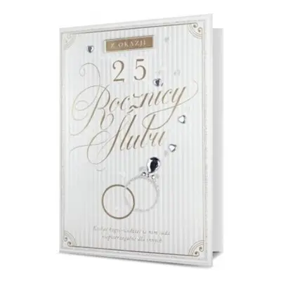 Karnet B6 Rocznica ślubu HM-200-1707