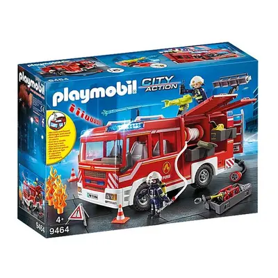 Playmobil City Action Zestaw figurek Pojazd ratowniczy straży pożarnej