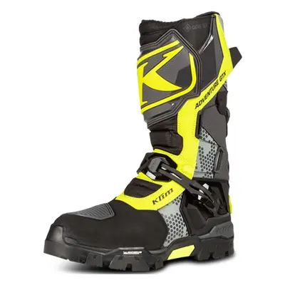 Buty Motocyklowe Klim Adventure GTX Szary/HiVis41