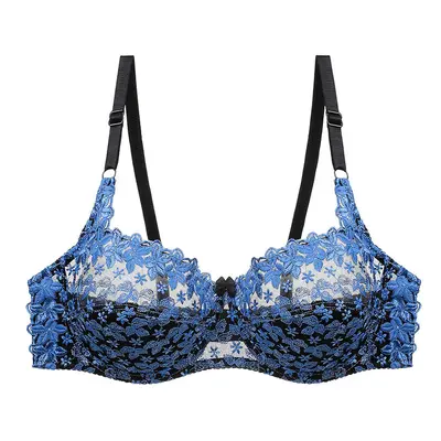 Koronkowy biustonosz półprzezroczysty na co dzień i specjalne okazje Monique