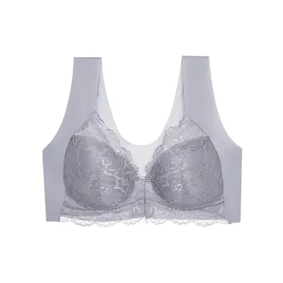 Biustonosz z szerokimi ramiączkami i koronkową wstawką na co dzień Vala