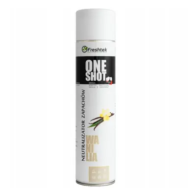 Freshtek One Shot Neutralizator Zapachów Odświeżacz Powietrza Wanilia 600ml