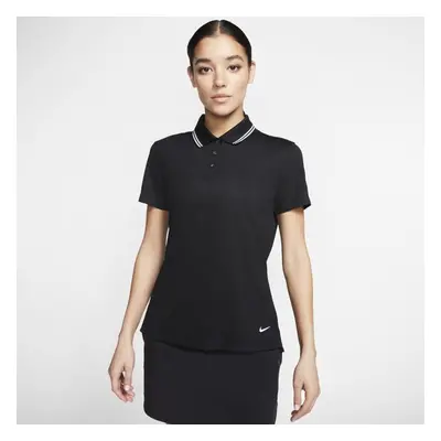 Damska koszulka polo do golfa Nike Dri-FIT Victory - Czerń