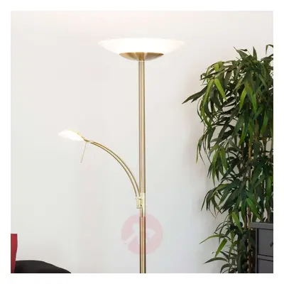 Lampa stojąca LED Ilinca z lampką do czytania