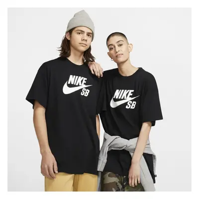 T-shirt do skateboardingu z logo Nike SB - Czerń