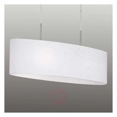 Owalna lampa Thor z w kolorze białym