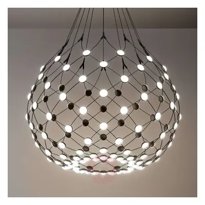 Luceplan Mesh lampa wisząca Ø 80cm Wireless 1m