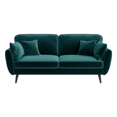 Sofa 3-osobowa „Auteuil Uni Turquoise”, 93 x 192 x 84 cm