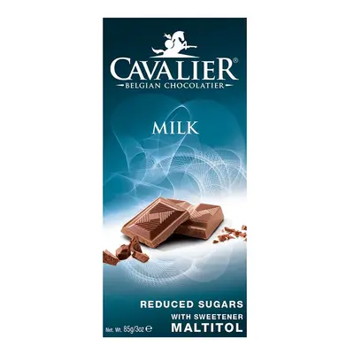 Cavalier Czekolada mleczna słodzona maltitolem 85 g