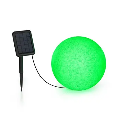 Blumfeldt Shinestone Solar 30, guľová lampa, solárny panel, ? 30 cm, RGB-LED, IP68, akumulátor