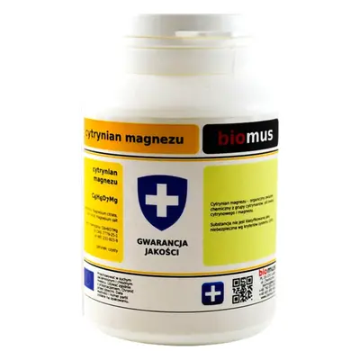 Cytrynian magnezu 100g BIOMUS