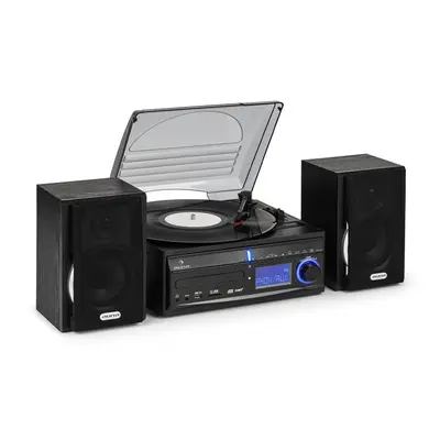 Stereo zariadenie Auna DS-2, gramofón, MP3 záznam