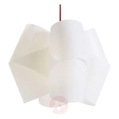 Ekskluzywna lampa wisząca Julii czerwona 54