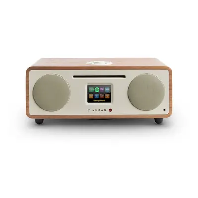 Numan Two, orech, 2.1 internetové rádio, CD, 30 W, USB, bluetooth, Spotify Connect, DAB+