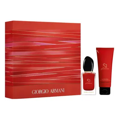 Giorgio Armani Si Passione zestaw - woda perfumowana 30 ml + balsam do ciała 75 ml