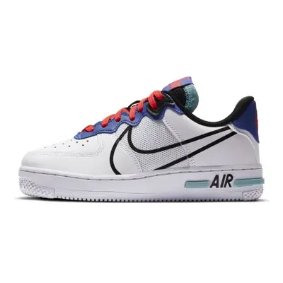 Buty dla dużych dzieci Nike Air Force 1 React - Biel