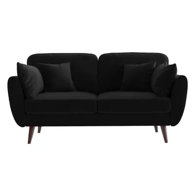 Sofa 2-osobowa „Auteuil Uni Noir”, 93 x 164 x 84 cm