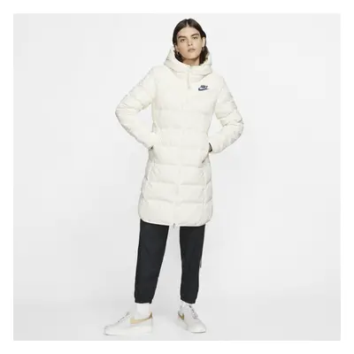 Dwustronna damska kurtka puchowa Nike Sportswear Windrunner - Biel