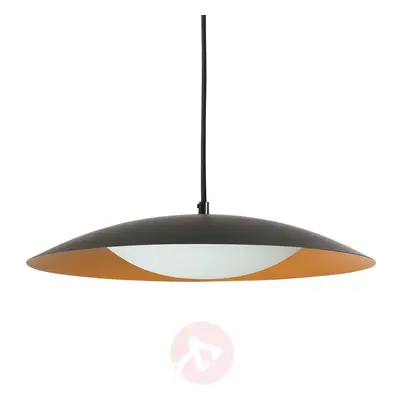 Lampa wisząca LED Slim, 1-punktowa czarno-złota