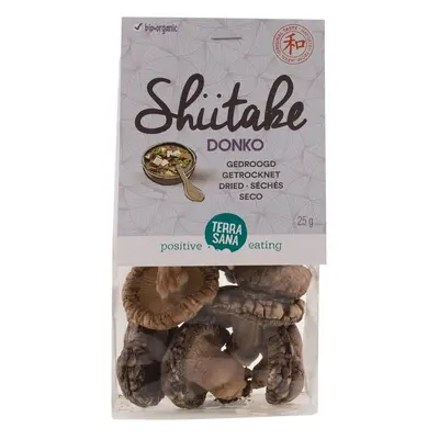 SHIITAKE DONKO (GRZYBY SUSZONE) BIO 25 g - TERRASANA