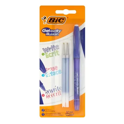 Bic - Gel-ocity zestaw długopis niebieski + wkłady