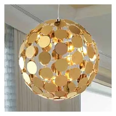 Lampa wisząca SFERA, śr. 50 cm w kolorze złota