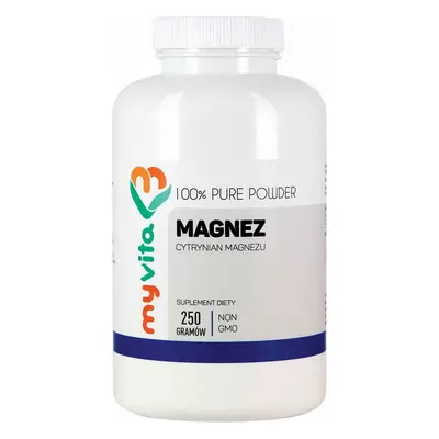 Cytrynian magnezu proszek 250g MyVita