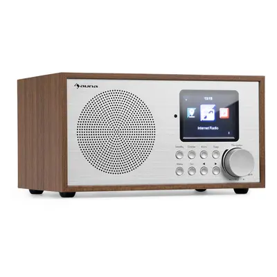 Auna Silver Star Mini, internetové DAB+/FM rádio, WiFi, BT, DAB+/FM, dub