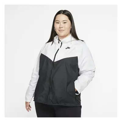 Kurtka damska Nike Sportswear Windrunner (duże rozmiary) - Biel