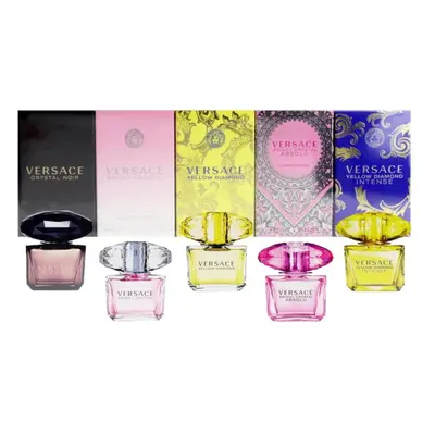 Versace zestaw miniaturek - Bright Crystal Absolu woda perfumowana 5 ml + Yellow Diamond woda to