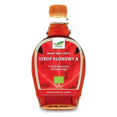 SYROP KLONOWY A BIO 250 ml - BIO PLANET