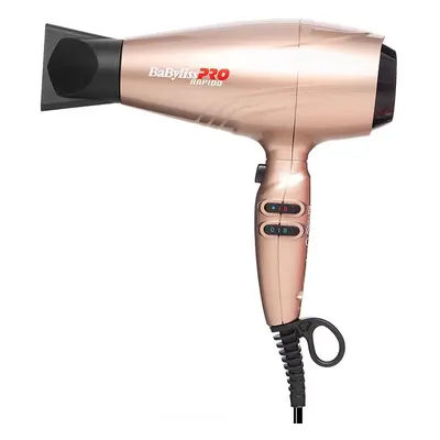 BaByliss Pro Rapido Ultralight Gold Rose Hairdryer 2200 - Suszarka BabylissW